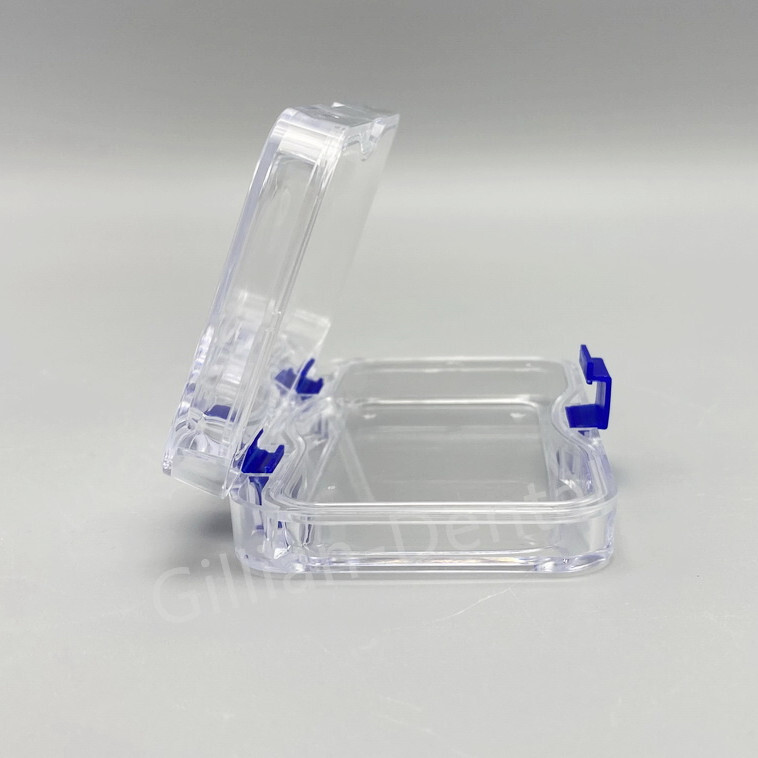 Acrylic Membrane Case Display Storage Box Jewelry Chip Shockproof 10*6*2.2cm