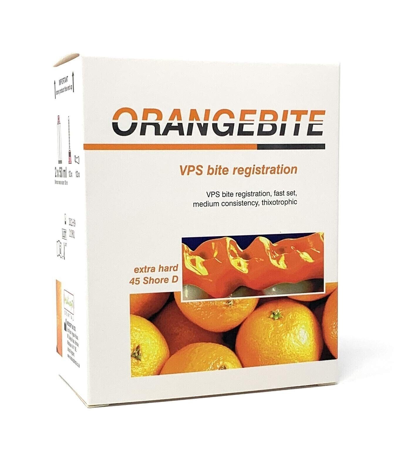 Medicept Orangebite Bite Registration Material – 2 X 50ml (Free Ship)