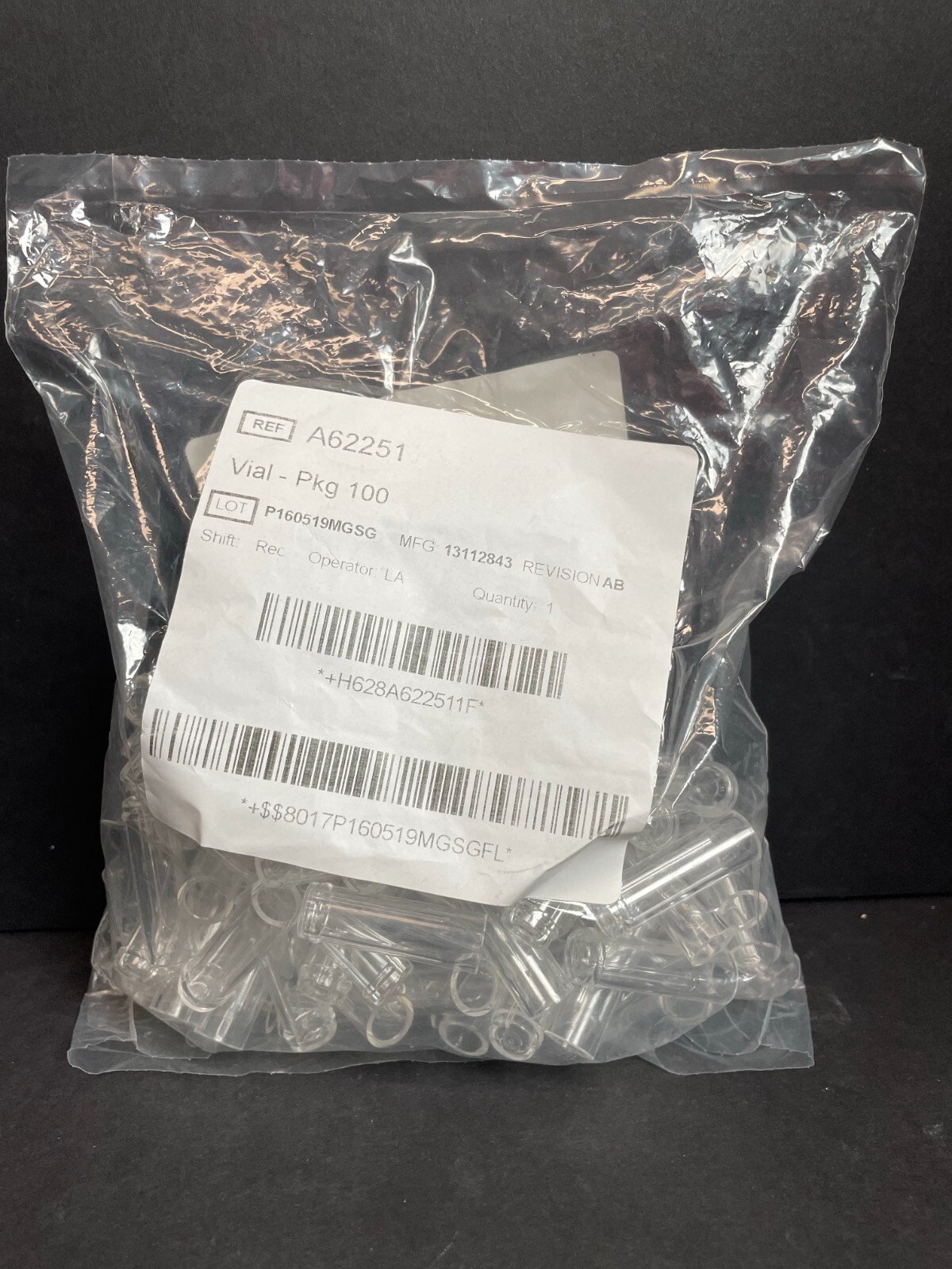 Sciex1 Vial Clear 1 ml Polymethylpentene Total of 200 Vials
