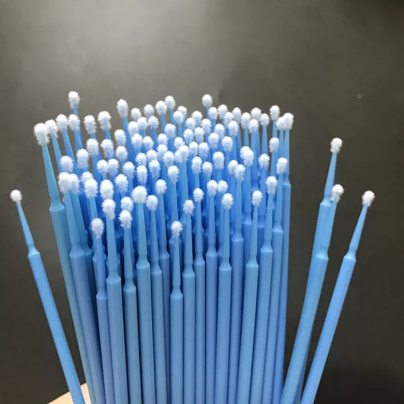 100pcs Dental Microbrush Disposable Micro Applicator Brushes Bendable Brush Tips