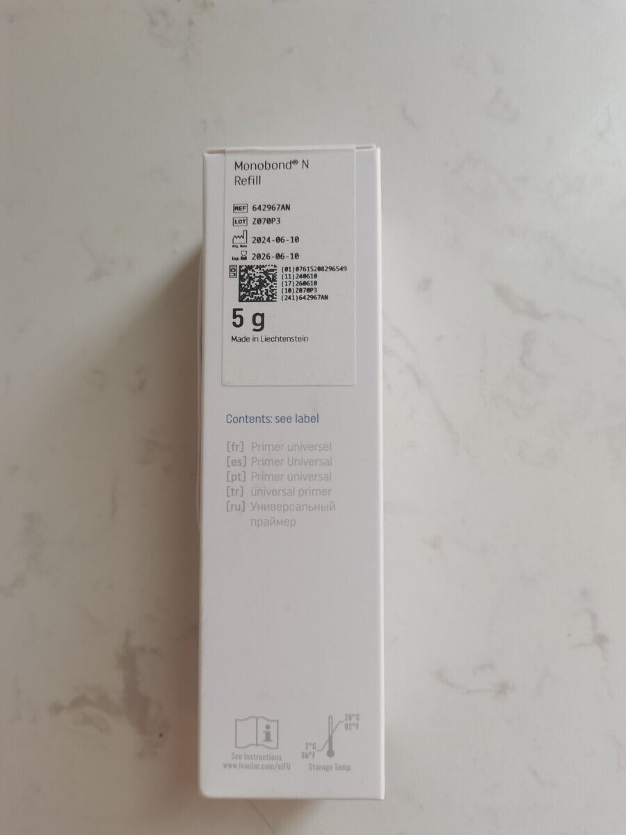 Ivoclar Vivadent Monobond Etch & Prime Self Etching Glass Ceramic Primer 1g Free
