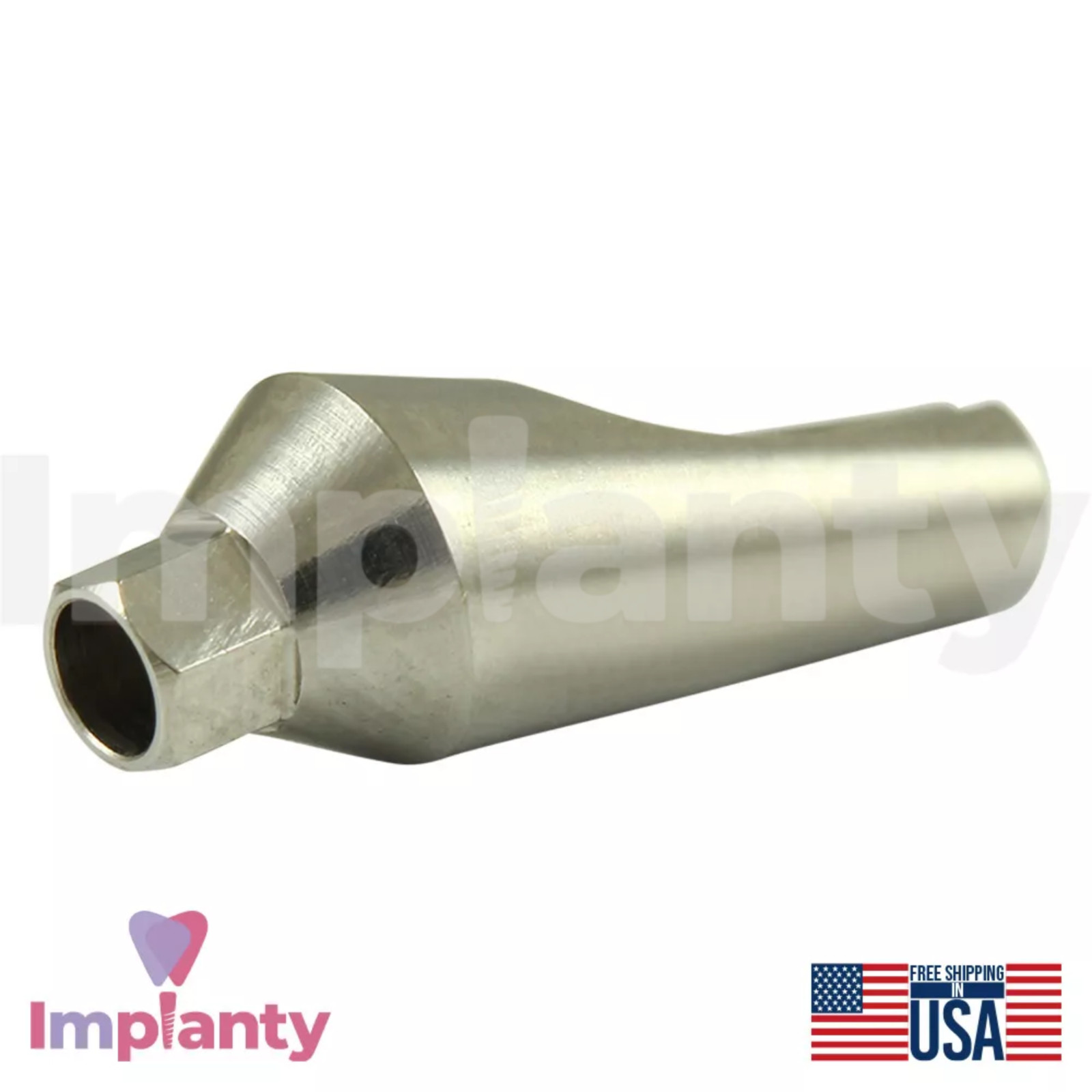 Angular Abut ment 15° Slim Platform Dental Internal Hex 2.0mm Titanium