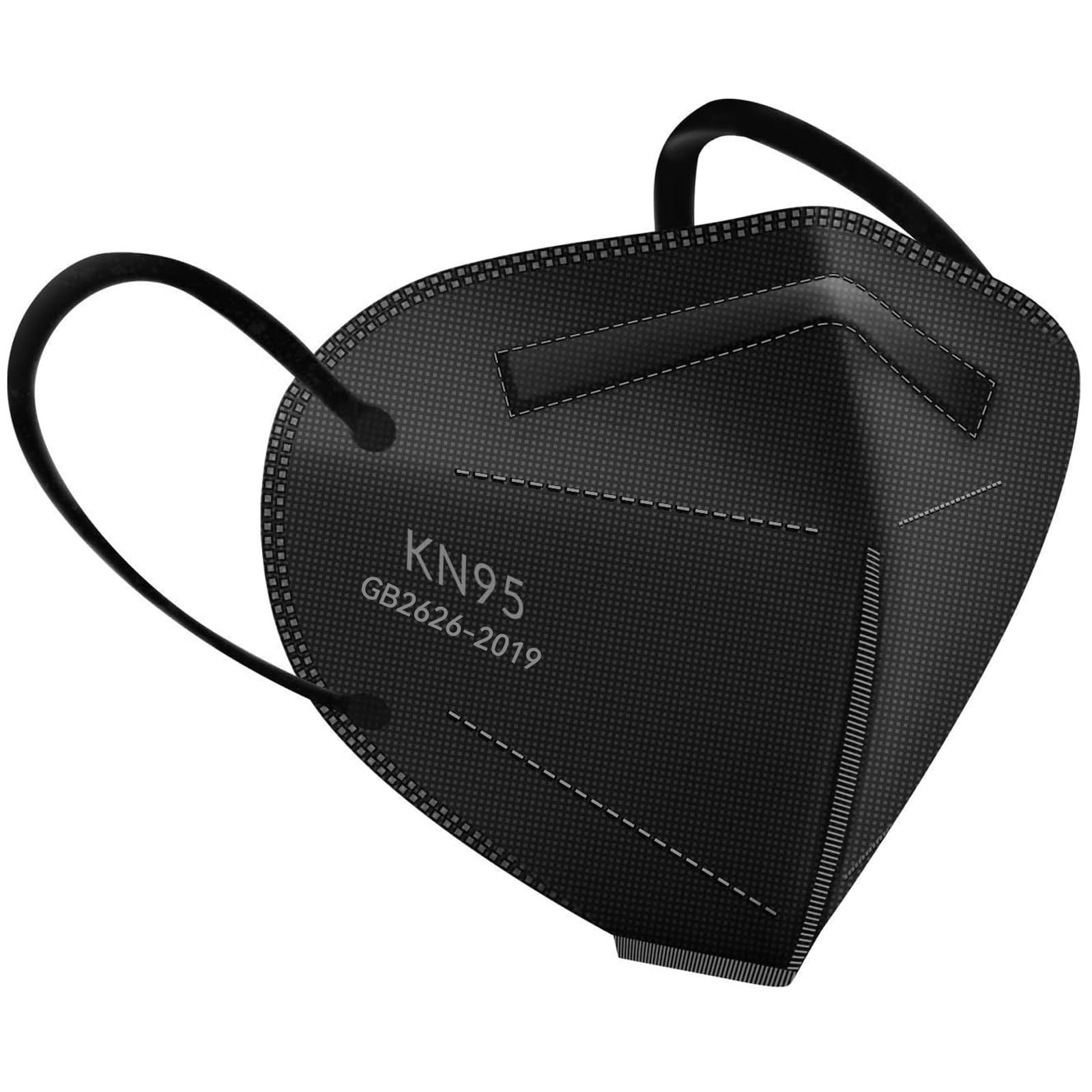 KN95 20 Packs, 5 Layer Safety with Elastic Ear Loop and Nose Bridge Clip, Fil…