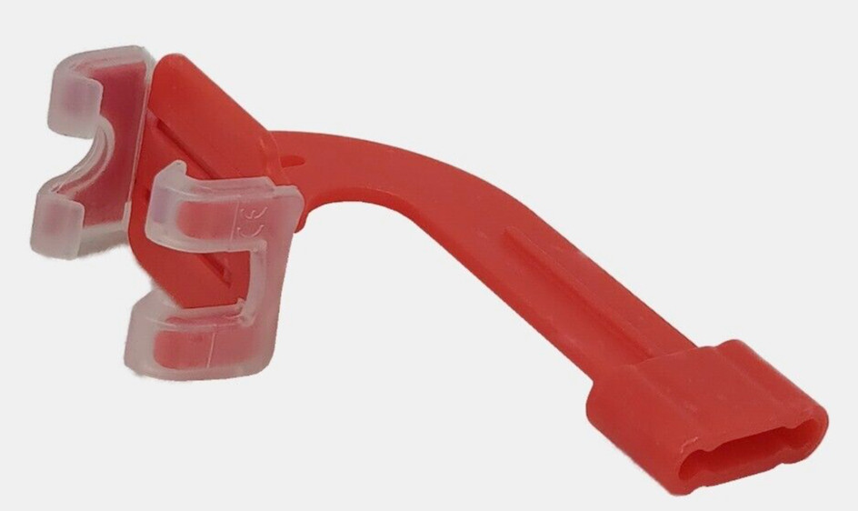 2 pcs Autoclavable Universal Sensor Holder Bitewing Bite Block Vertical Red