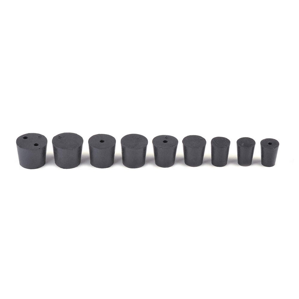 GRAINGER APPROVED RSTPK1 Stopper,Sz 1 to 6,Black,0 8XEK7