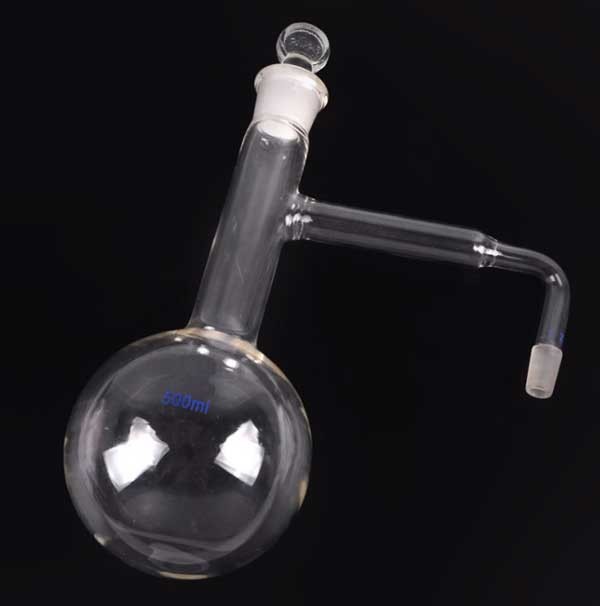 Lab Supply Distillation Flask 100ml-1000ml Borosilicate with Arm Glassware CA