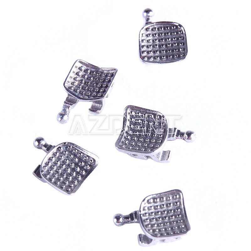 20Pc/Box Dental Orthodontic Bracket Braces Mini Roth/MBT 018/022 345 Hooks AZDEN