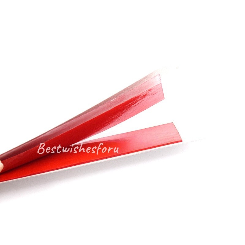 Dental Tool Red Practical Articulating Paper Soft Thin Strips 200 Sheets/Box