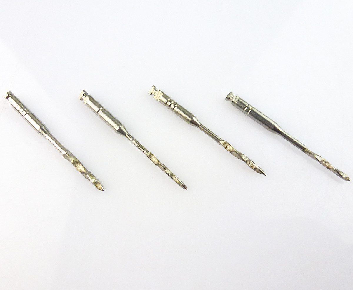 65% Fider Dental Endo quartz Fiber Resin Post Screw Pile & 4 Drills EASYISNMILE