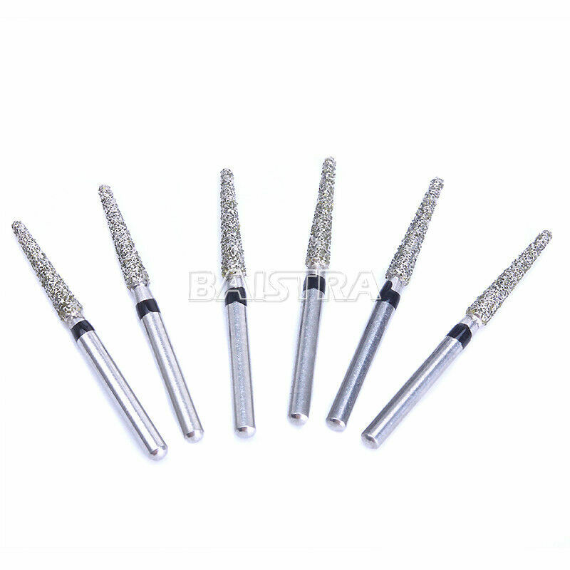 AZDENT Dental Super Coarse Diamond Burs Drills FG For High Speed Handpiece