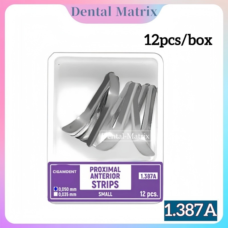 Dental Matrix Bands Twin Anterior Proximal Strips Sectional Contoured Matrices