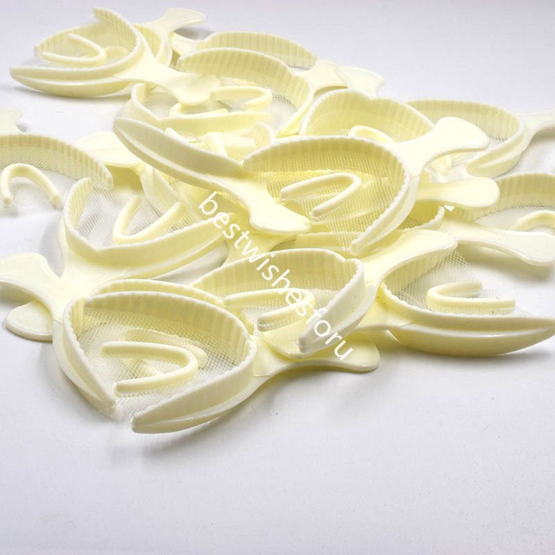 1000x Dental Disposable Impression Bite Registration Triple Tray Large Full Arch