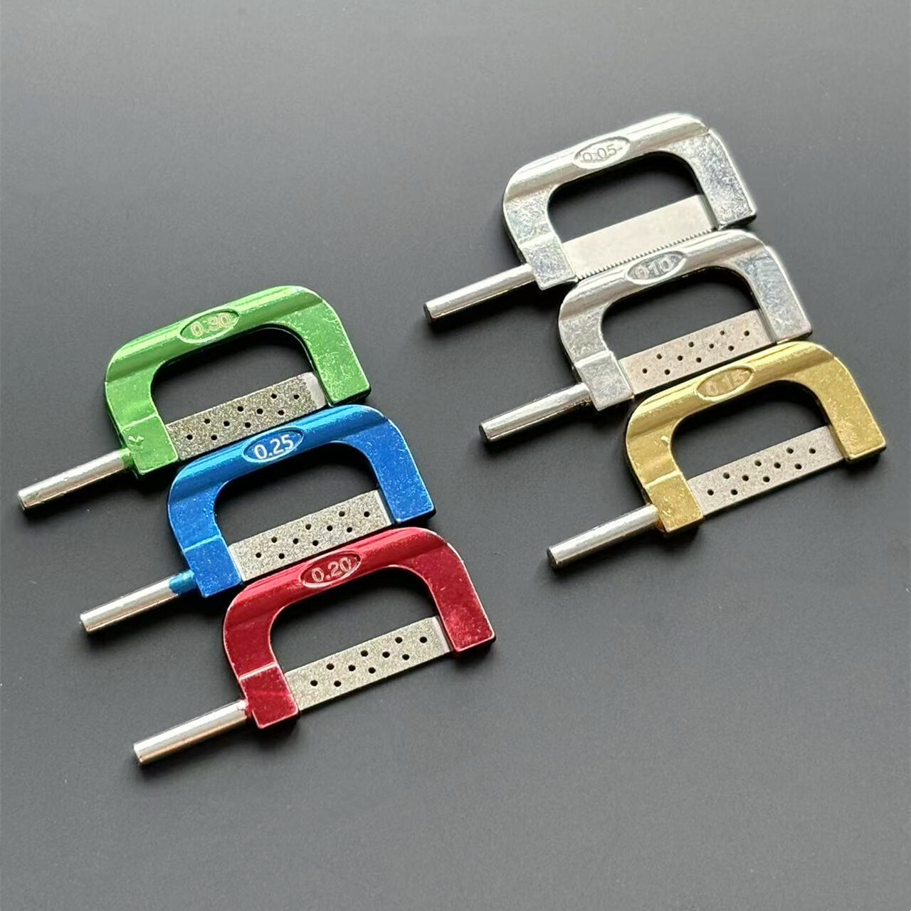 10Pcs Dental Interproximal Reduction Strips Orthodontic IPR Strips Polishing Saw