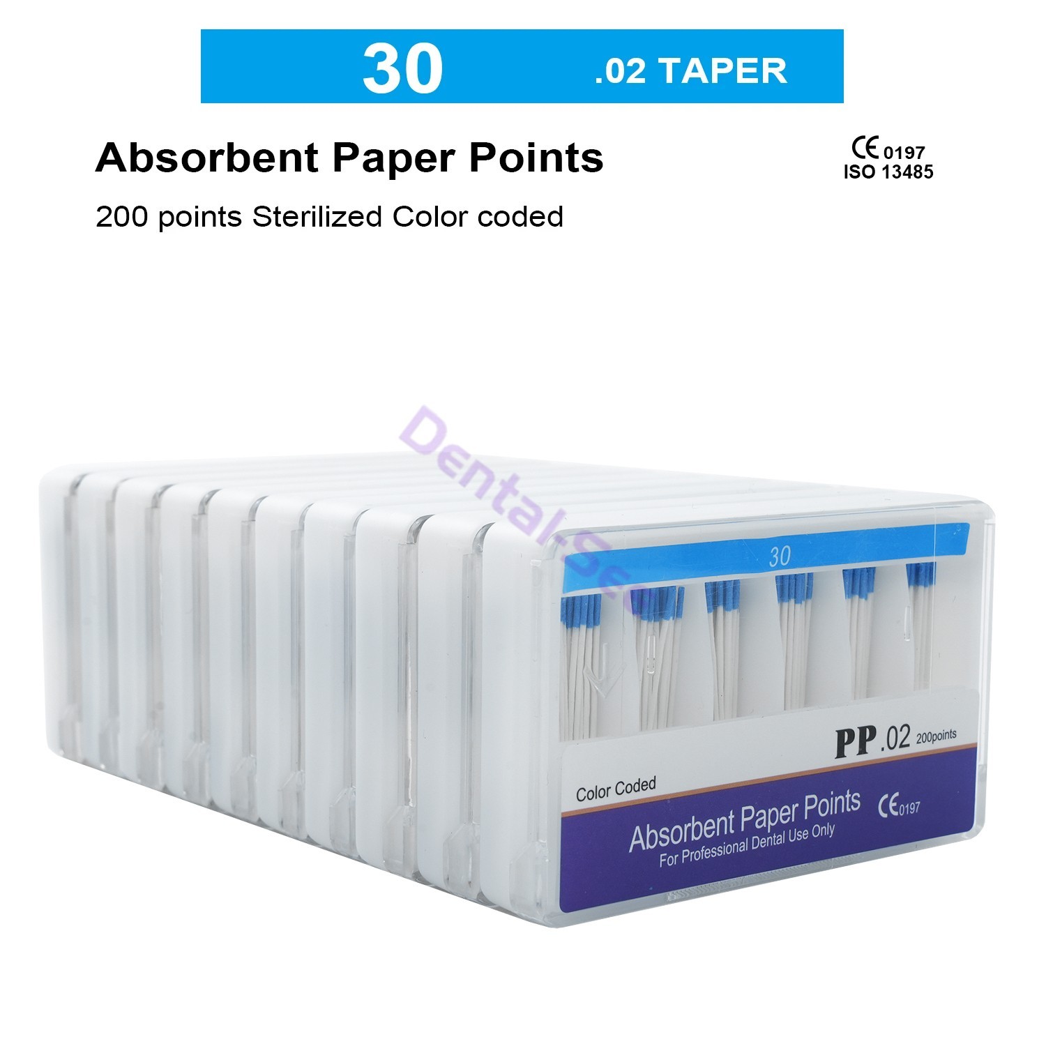 10Box Dental Endodontic Absorbent Paper Points Tips 15-40# 02 04 06