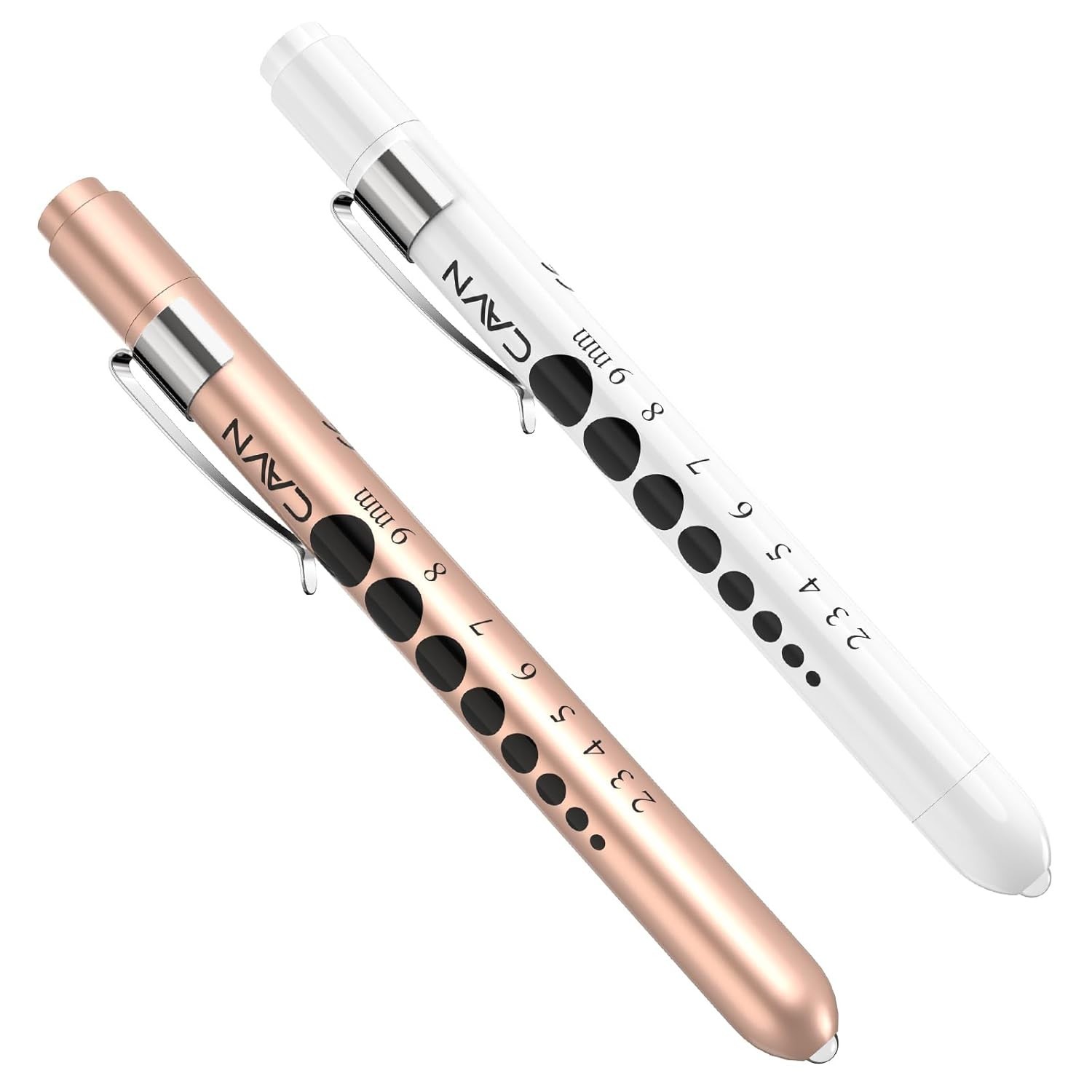 Lightweight Reusable LED Penlight with Pupil Gauge – Ideal for Nurses/Students