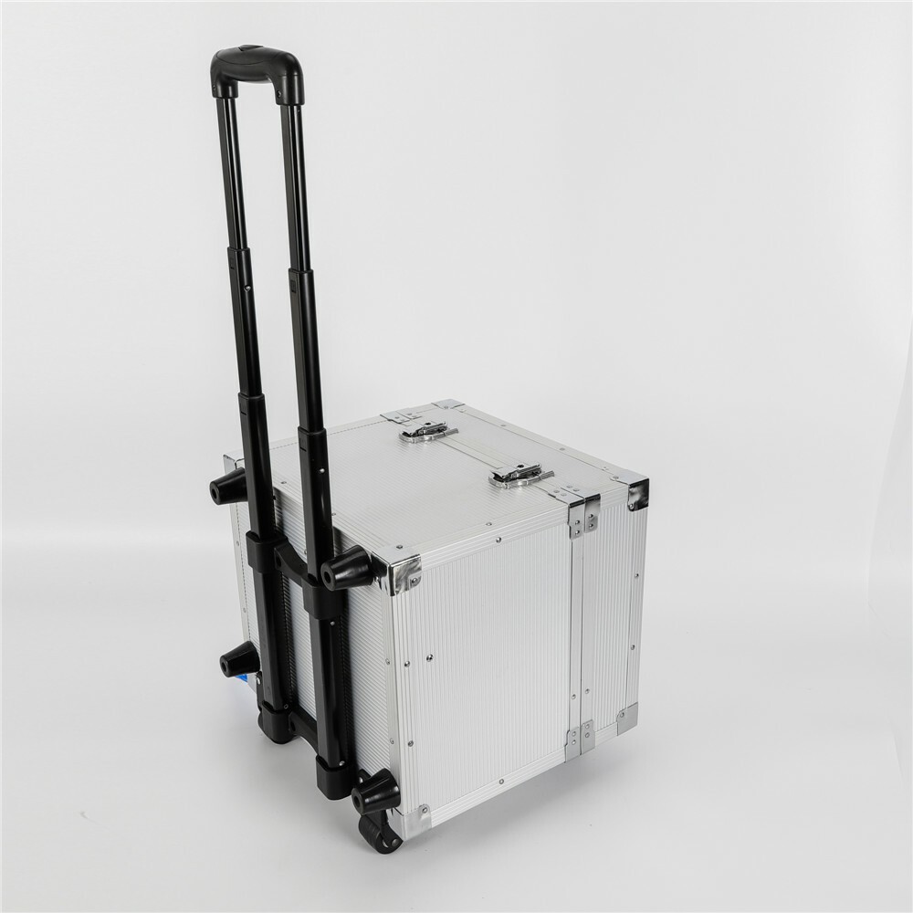 Portable Dental Delivery Unit: Rolling Box with 4 Holes Air Compressor Suction