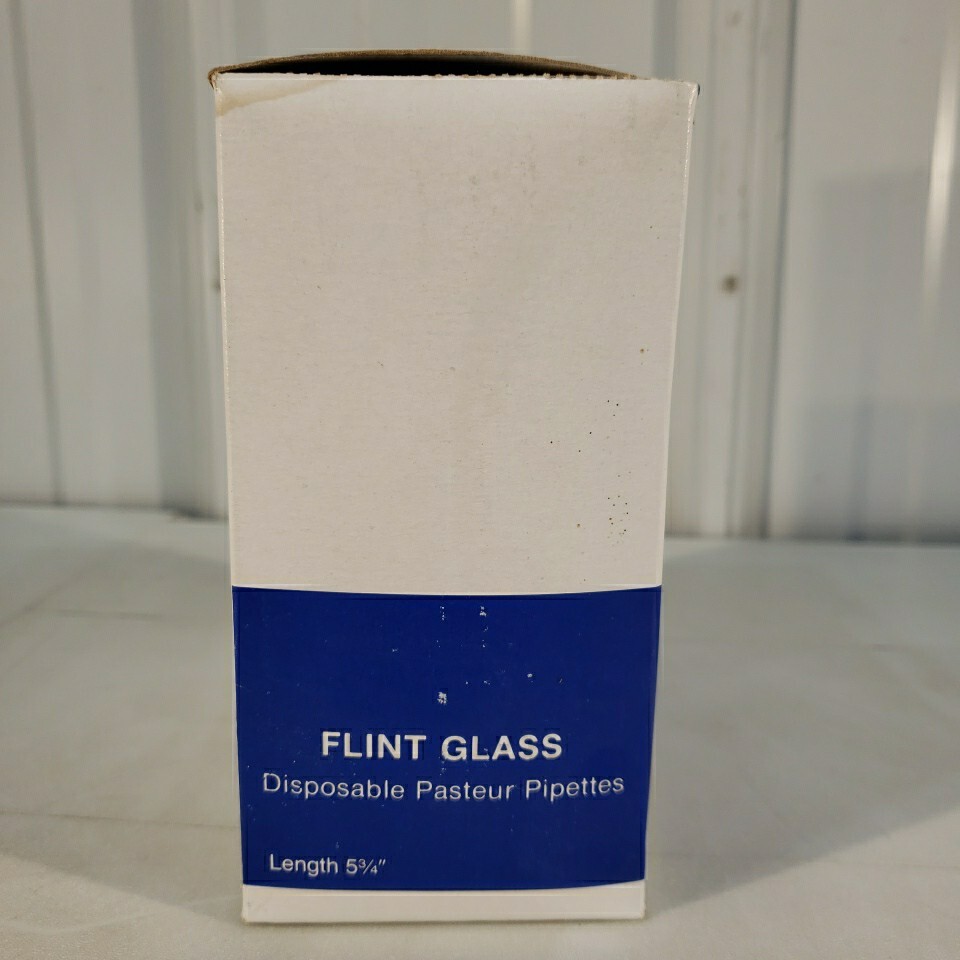 Flint Glass Disposable Pasteur Pipettes Easel Dispenser 5.75″ ~250/box