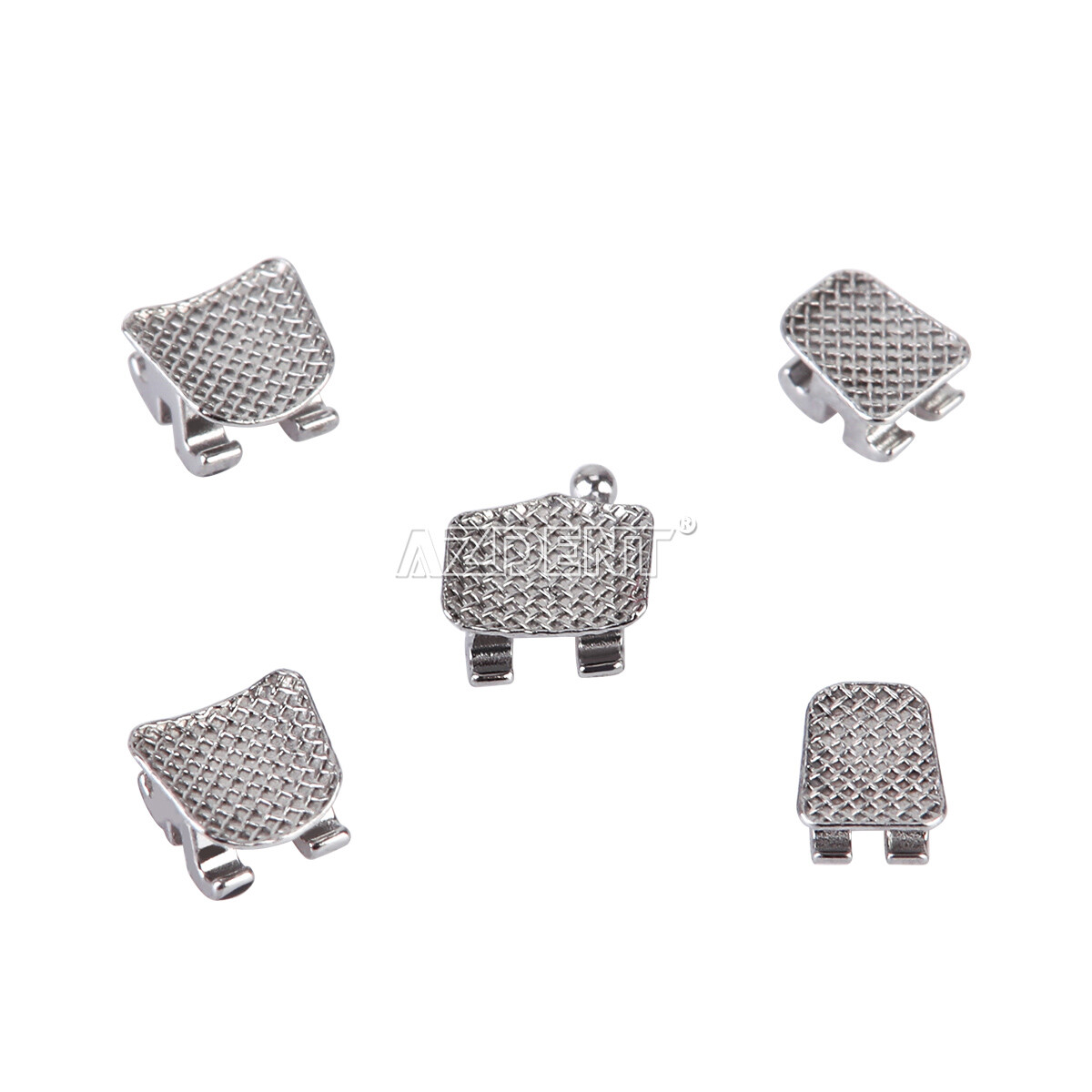 10X Brackets de Ortodoncia Dental Mini Estándar MBT Roth 0.022 Ganchos 3 4 5