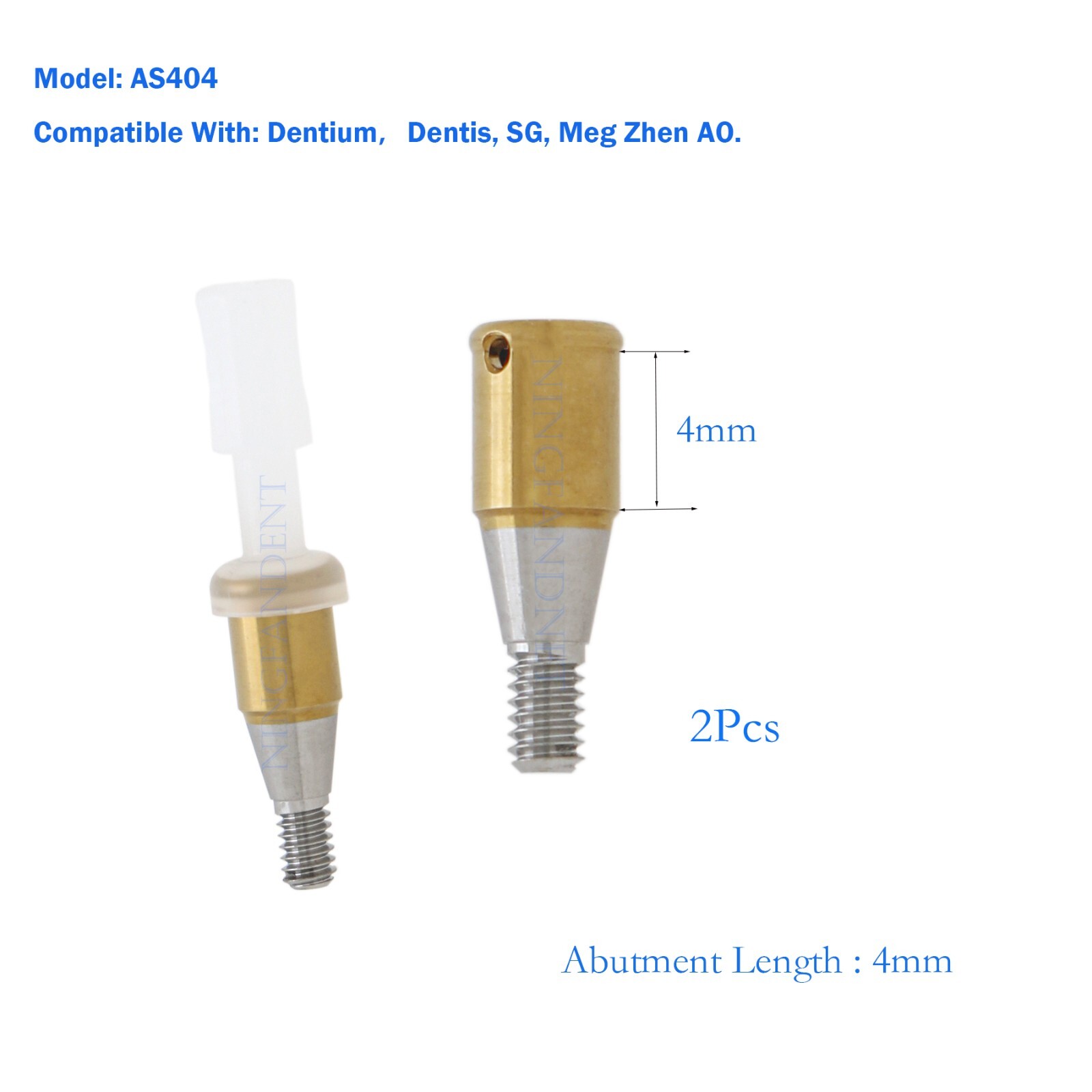 Dentiumm/Dentis/SG/Mega Gen Overdenture Locator Abutments For 3.0/4.0/5.0mm GH