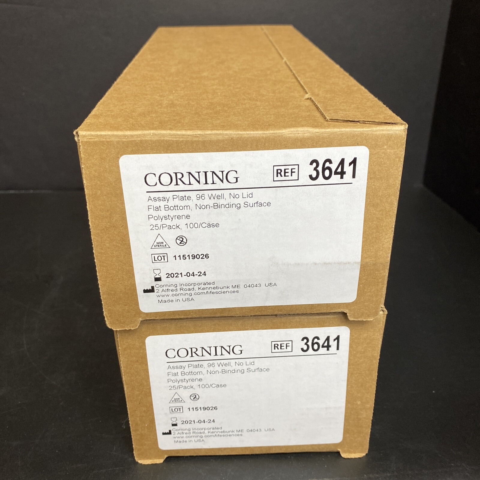 Corning Microplate 96 Well Flat Bottom 50 Plates