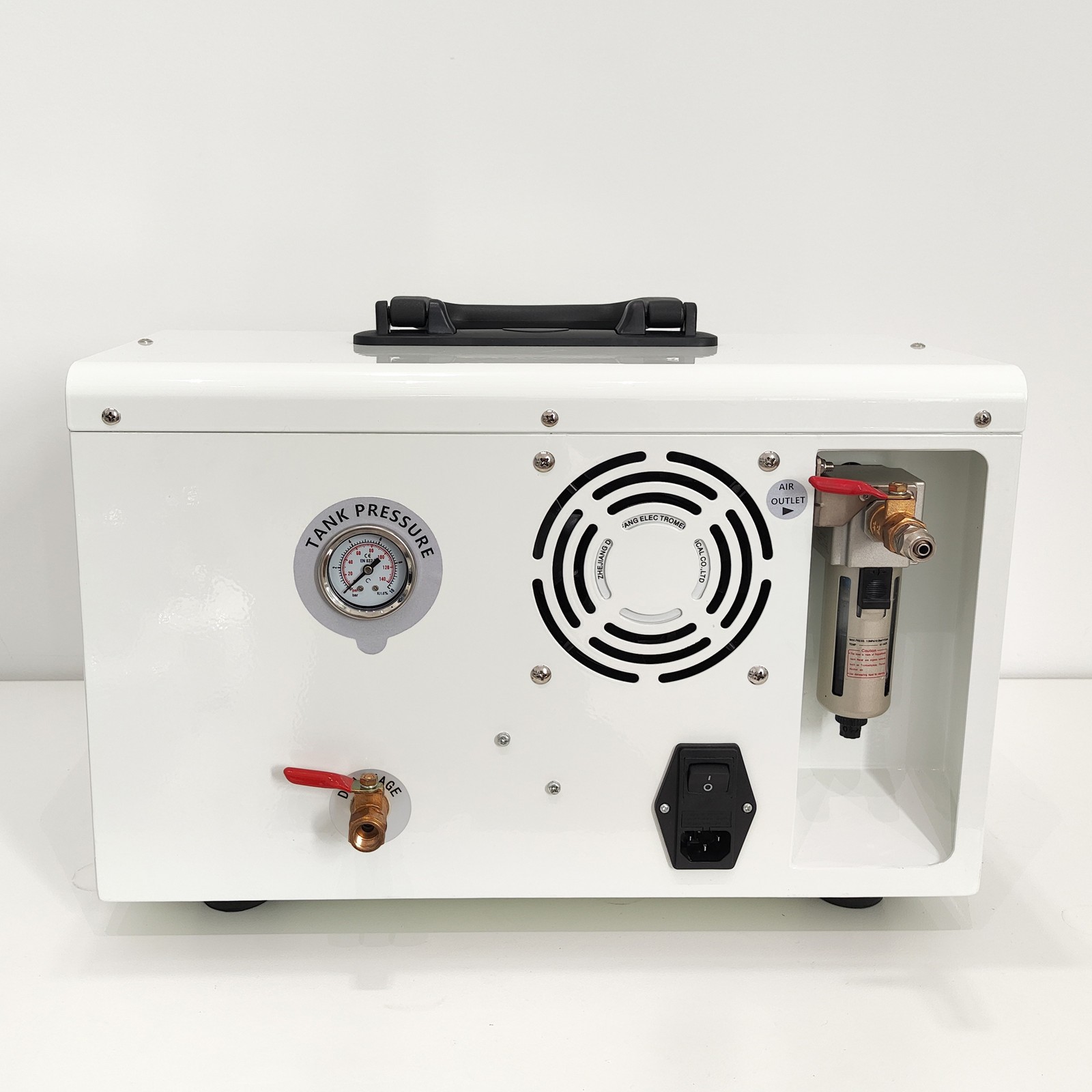 Dental Mobile Adjustable Treatment Unit GU-P302 4H+Dental Air Compressor GU-P300