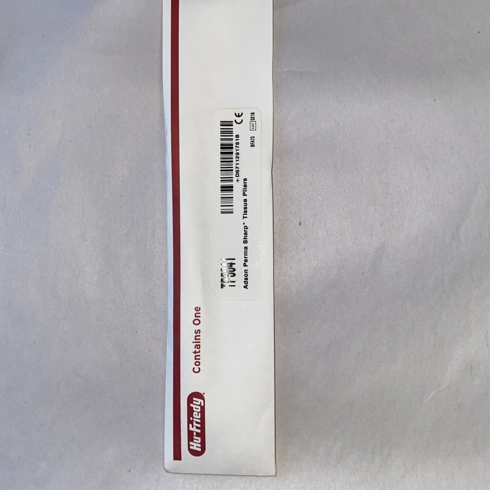 Hu-Friedy Adson Perma Sharp ® Tissue Pliers – TP5041 MSRP $206