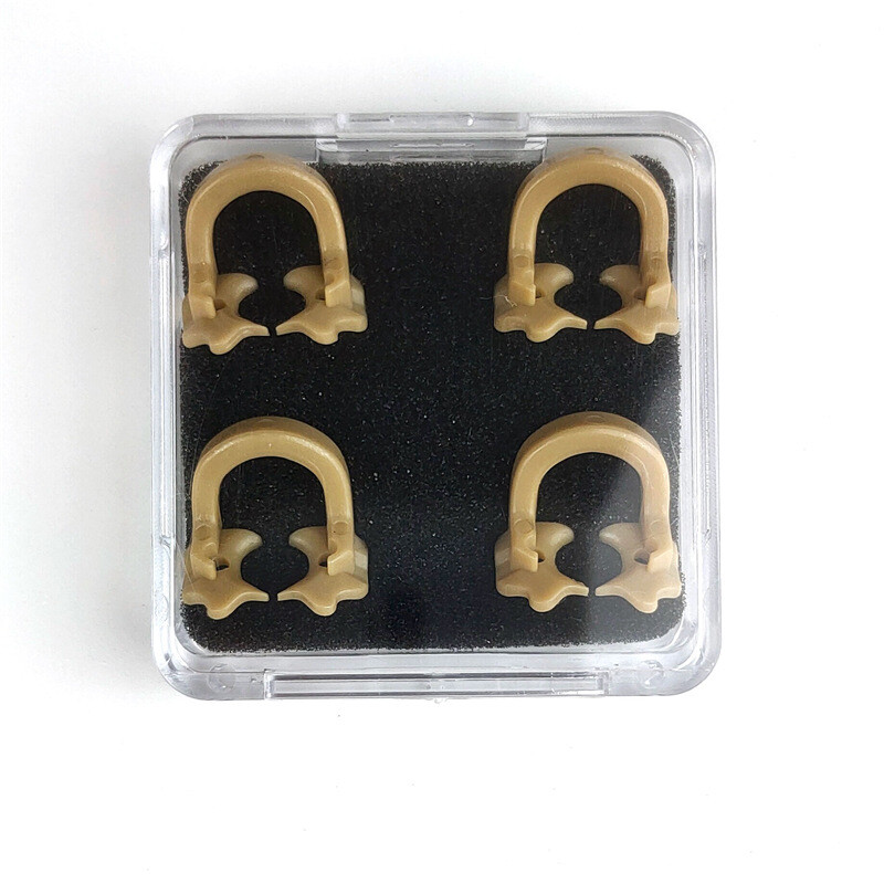Dental Resin Soft Clamp Universal Rubber Dam Barrier Clips For Molar Premolar