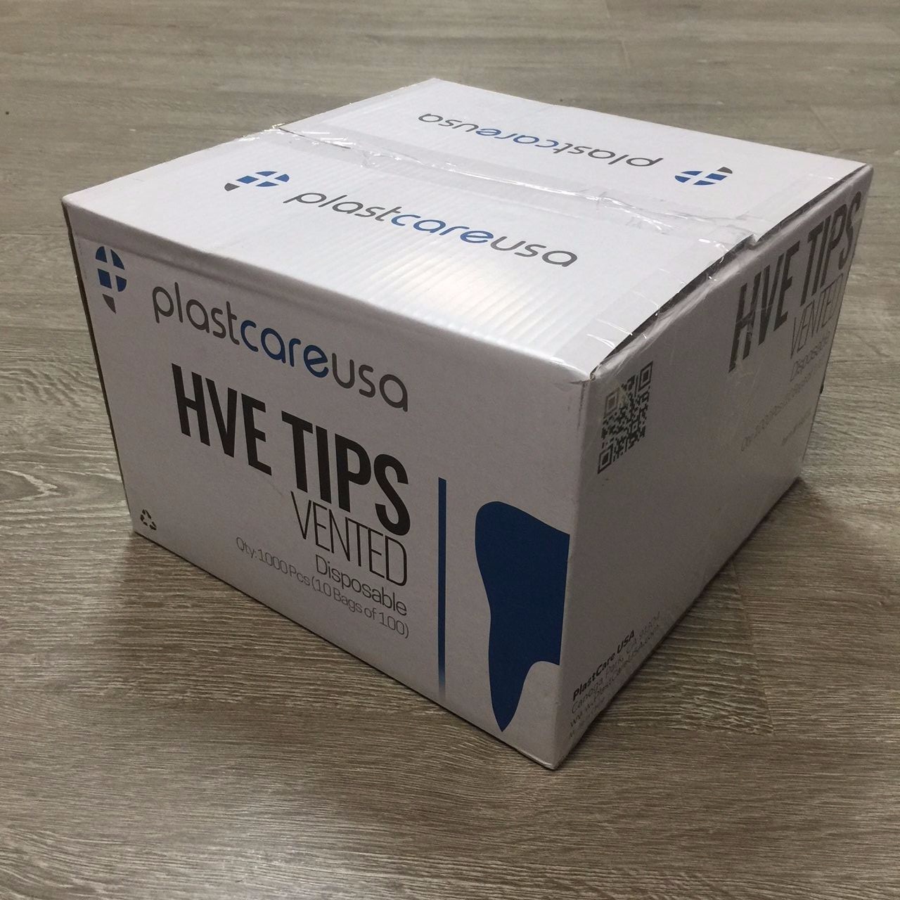 1000 (10 Bags) HVE High Volume Evacuation Suction Dental Tips, Vented (White)