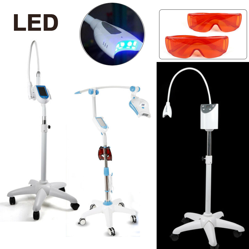 Dental Mobile Teeth Whitening Light LED Cold Light Lamp Tooth Bleaching Machine