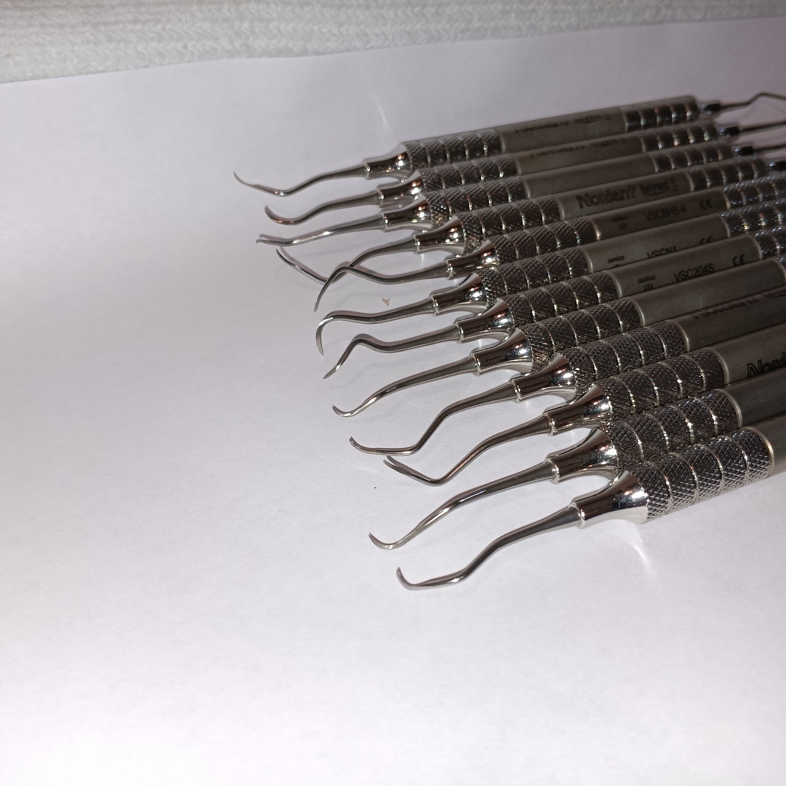 dental instruments nordent relyant scalers vscn135 qty12 excellent condition