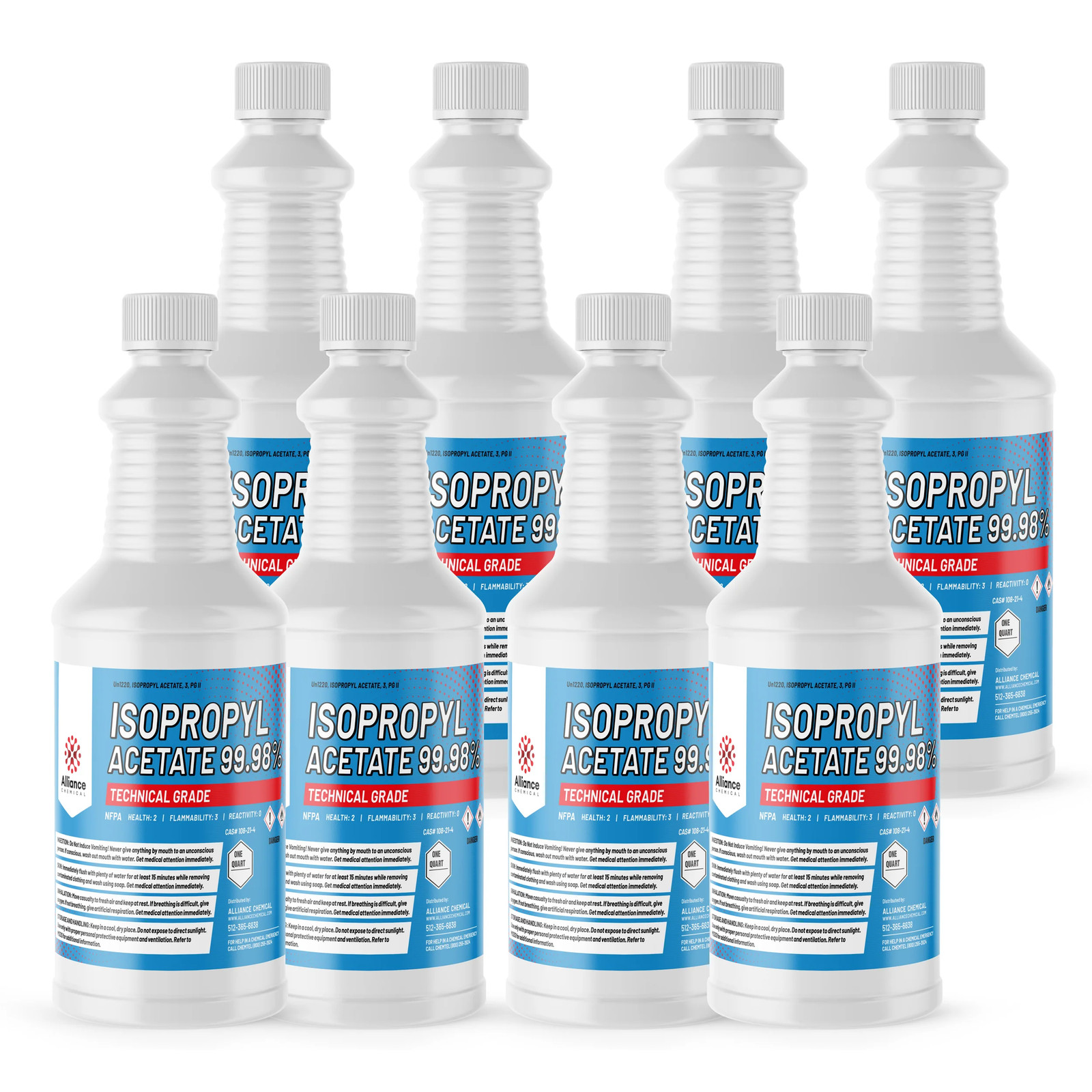 Isopropyl Acetate 99.98% – 8 Quarts