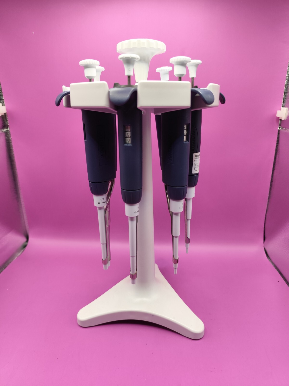 Rainin Adjustable Single Channel Pipette L2 L10 L20 L100 L200 L1000 L5000 LTS