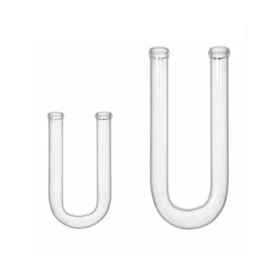 Lab Supply: Borosilicate U-shaped Glass Tube, Various Sizes, Chemistry Drying ca