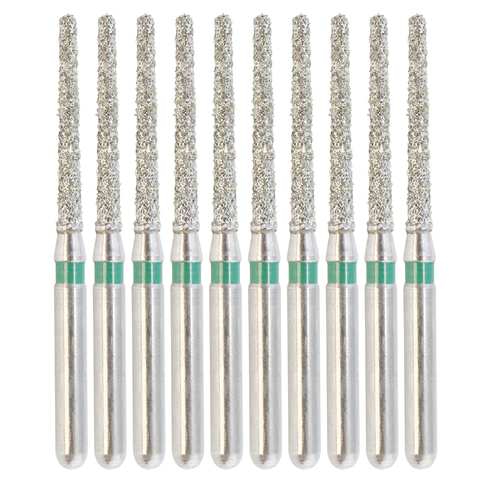 Multi-Use Dental Diamonds Round End Taper FG Bur 850/010C Coarse Grit High Speed