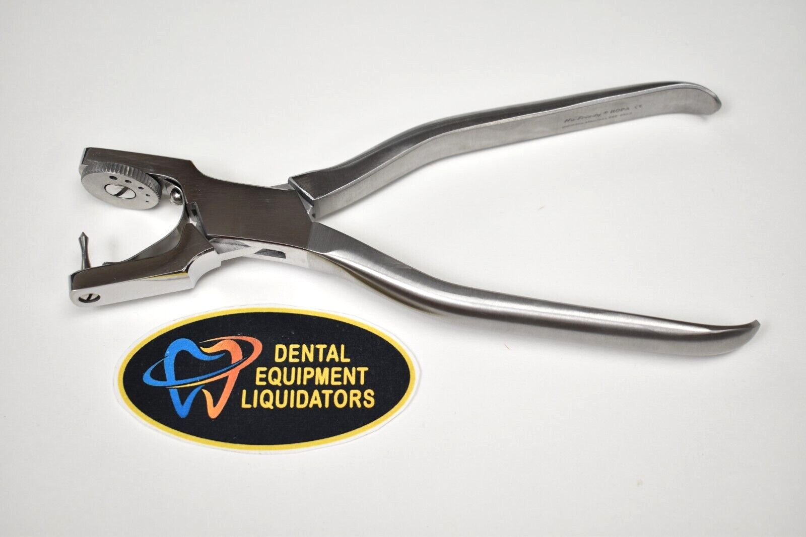 Hu-Friedy Dentist Dental Rubber Dam Punch AINSWORTH 6.75″ Excellent Condition
