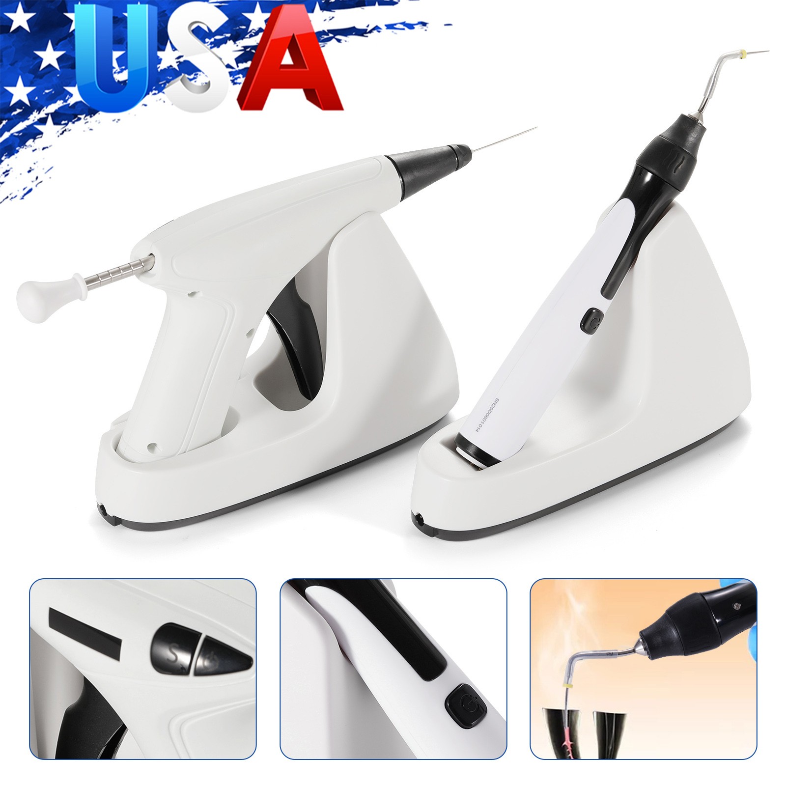 Cordless Dental Gutta Percha Obturation Pen Filling Gun Endodontic System CV