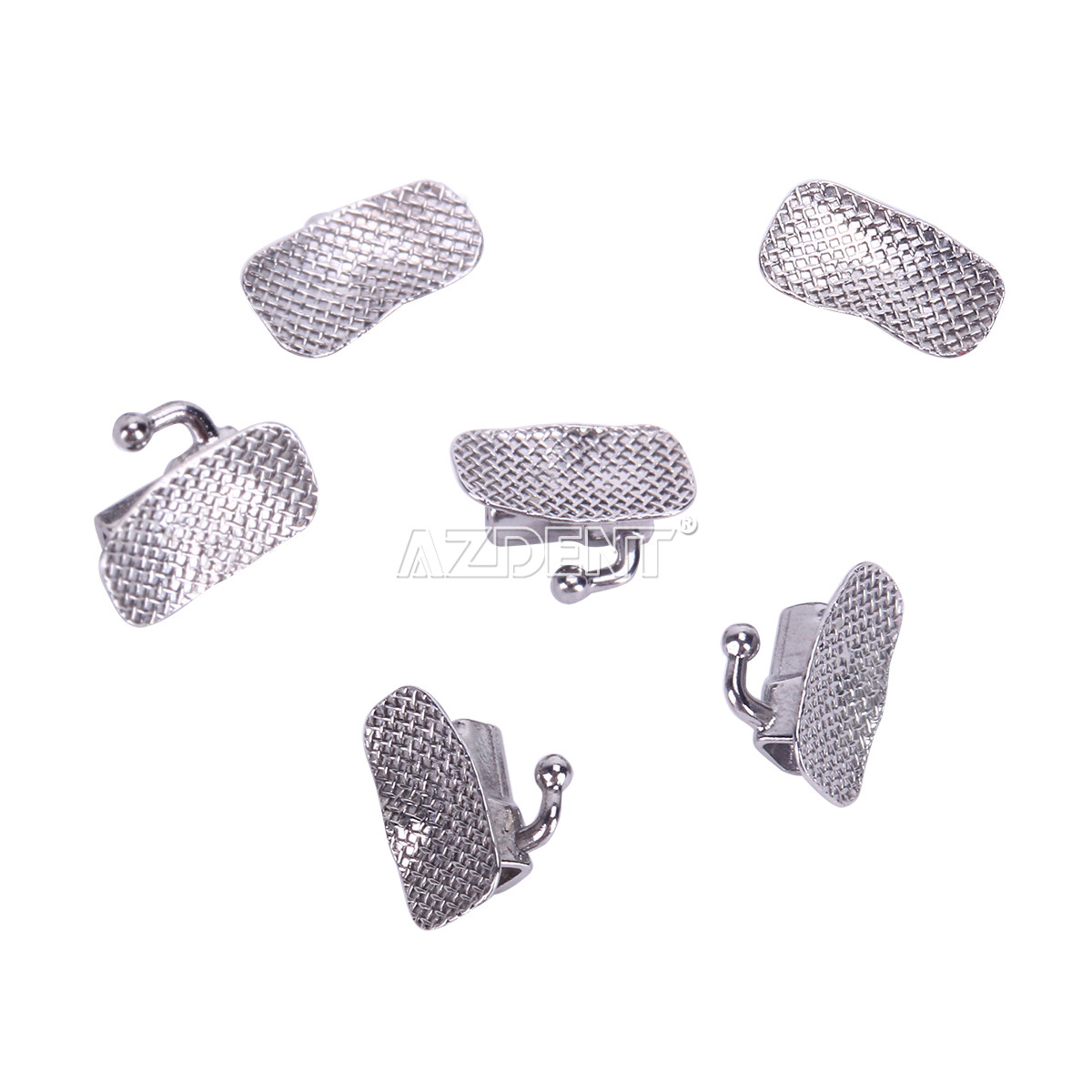 5*AZDENT Dental Split Welding Orthodontic Buccal Tube 1st Molar Roth.022 Single