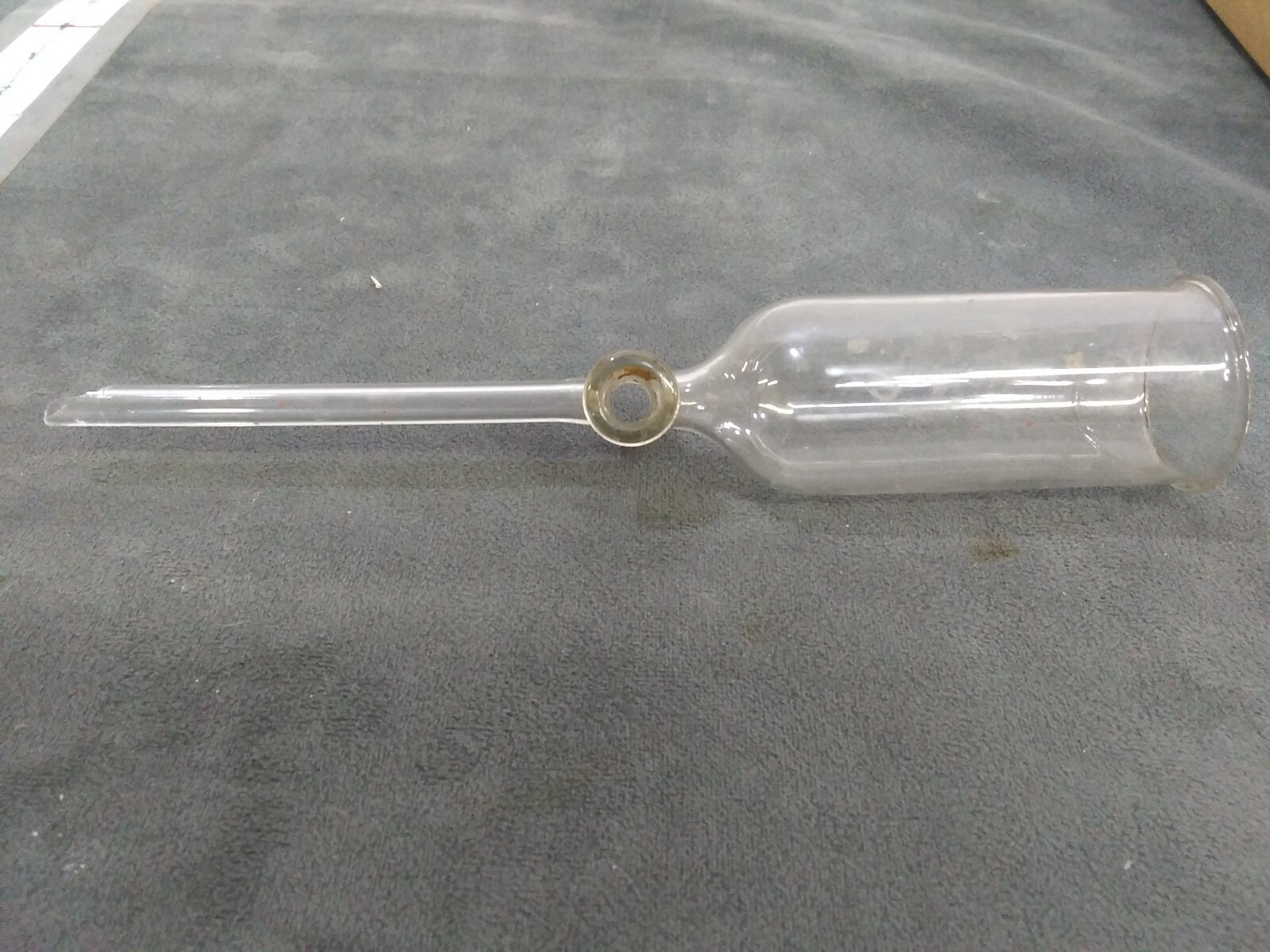 Pyrex Funnel Buchner Without Stopcock USED. 8.5 inches long