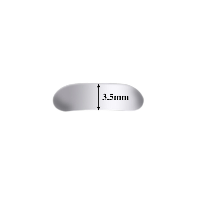 50Pcs/Pack Dental Metal Matrices Sectional Contoured Matrix Refill Hard Band ty