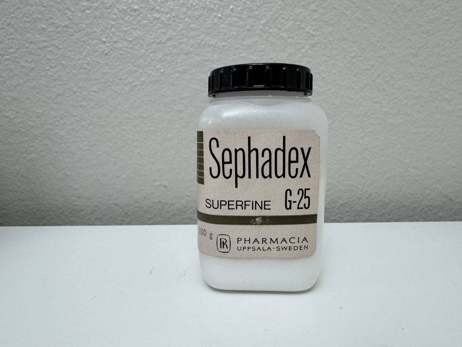 PHARMACIA Sephadex G-25 Superfine 10-40 micron particle size 100 grams