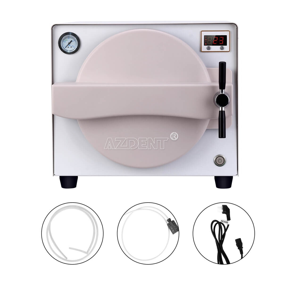 18L Dental Medical Autoclave Steam Sterilizer Vacuum Sterilization Automatic UPS