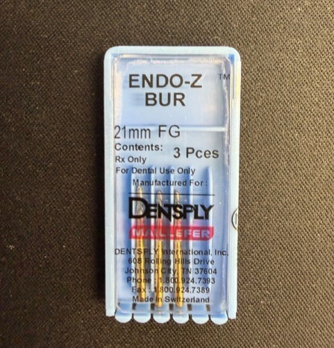 Endodontic Tungsten Carbide Endo-Z Burs by Dentsply Sirona (3/pk) – 21mm