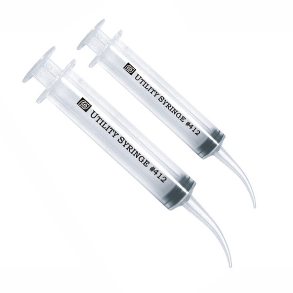 1000 Pcs Monoject Style 412 Curved Tip Utility Irrigation Syringes 12ml (12cc)