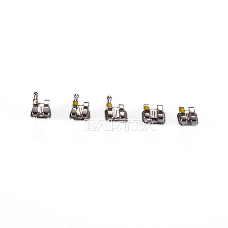 AZ Dental Orthodontic Brackets Mini Roth/MBT.022 345 Hook/Bonding Adhesive kit