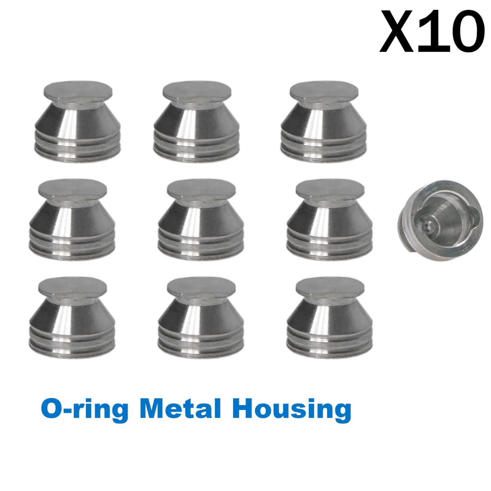 10Pcs Implant Dental O-ring Kit for Ball Attachment Abutments fit Hiossen Osstem