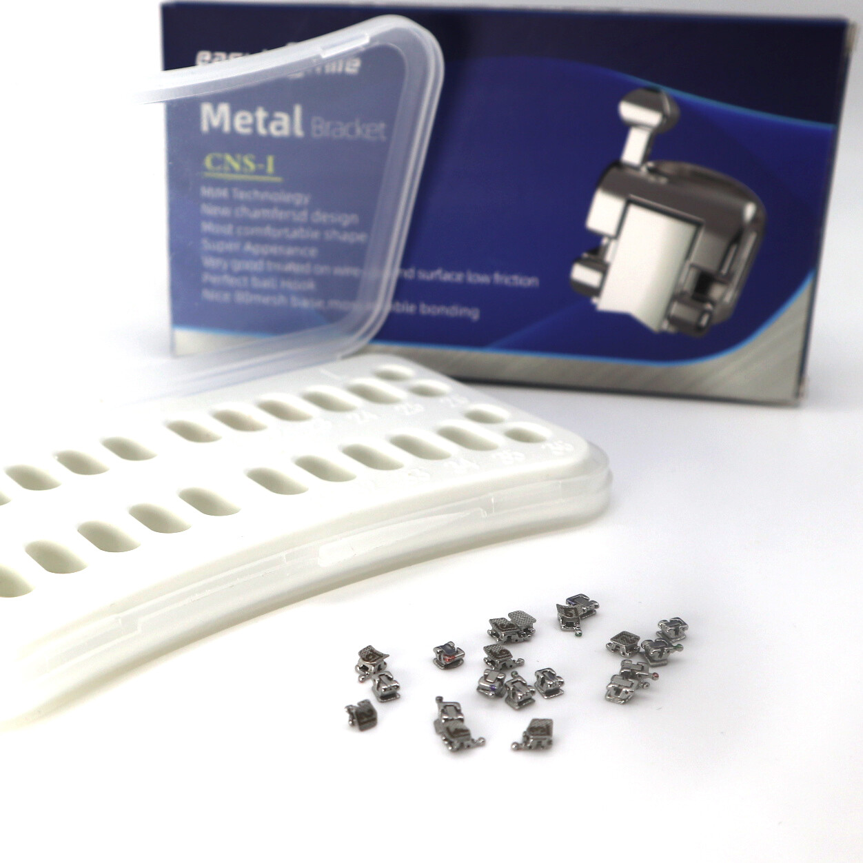 Orthodontic MINI Bracket MBT/ROTH Dental Metal Self-ligating Brace.022 345 Hook