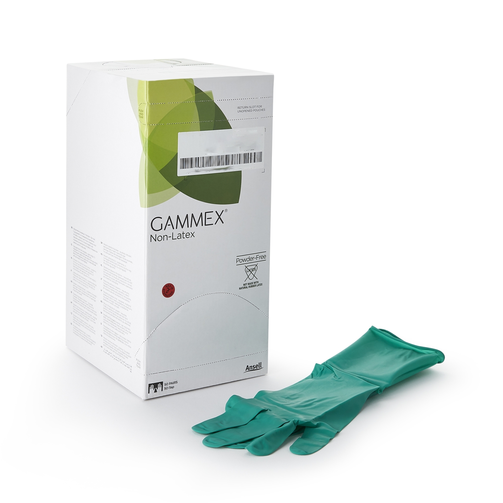 GAMMEX Non-Latex Polyisoprene Surgical Glove – 50 per Box