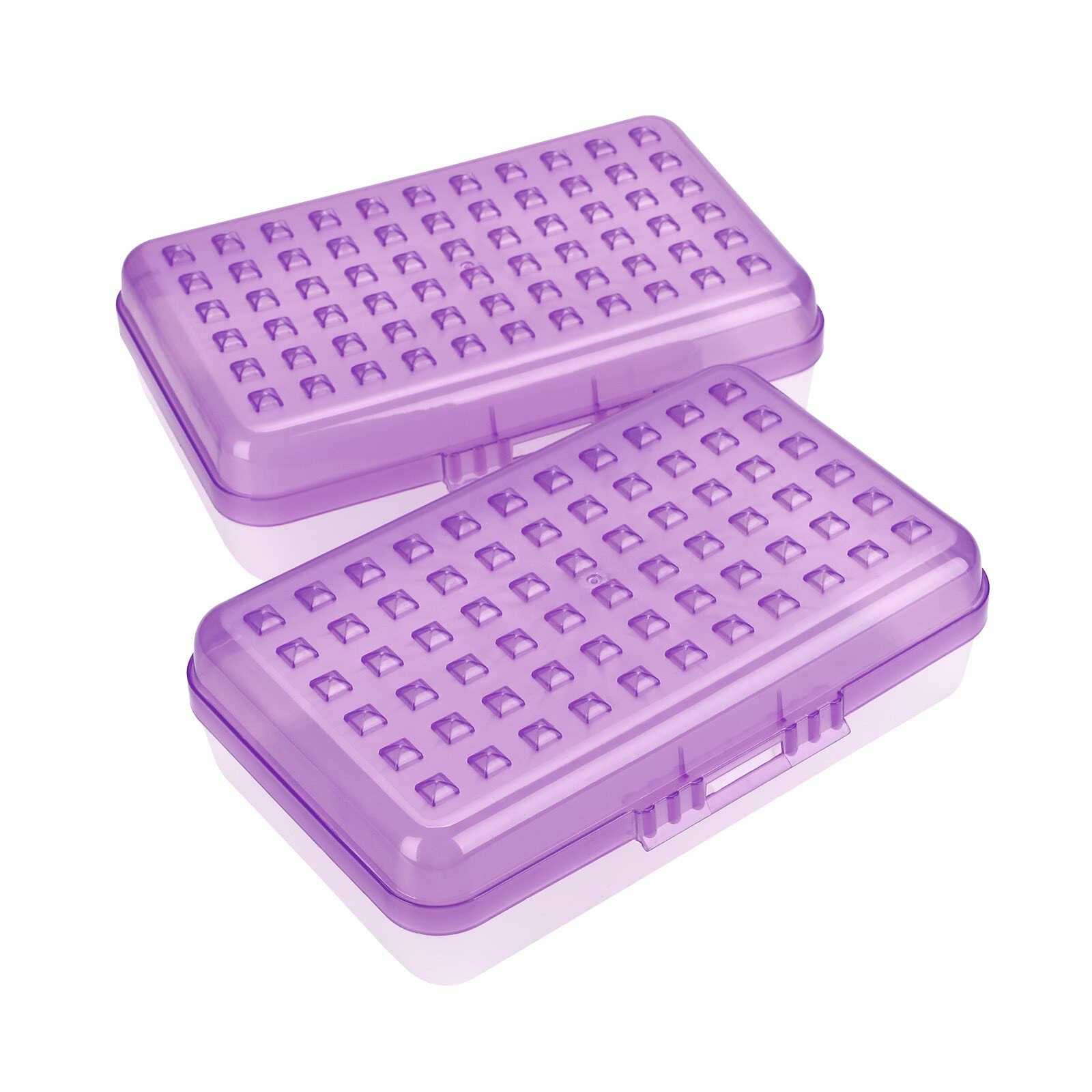 Btsky 6 Pack Multipurpose Utility Box- Large Capacity Pencil Lid Snap Closure
