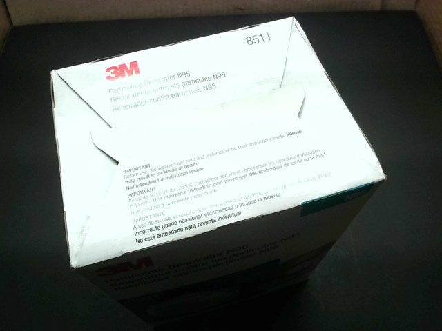 3M 8511 (10 PCS) Particulate Respirator N95 Cool Flow Exhalation Valve – New …