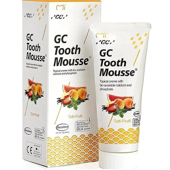 Gc Tooth Mousse Remineralising Sugar Free Dental Crme (Tutti-Frutti) 40g